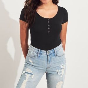 Hollister Henley Bodysuit